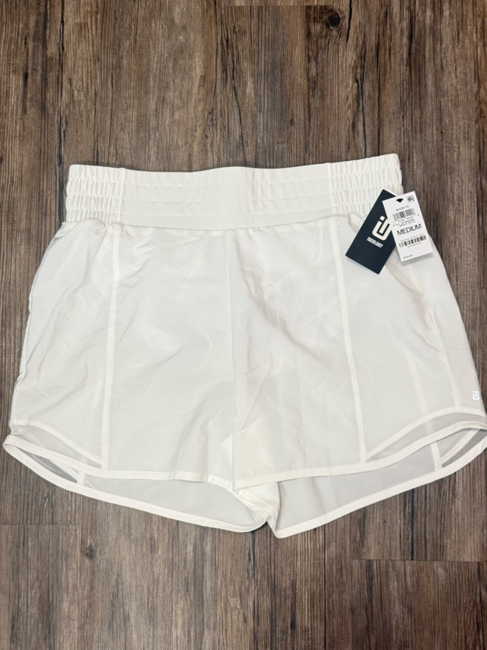 NWT Ideology White Women's Athletic Shorts - Medium